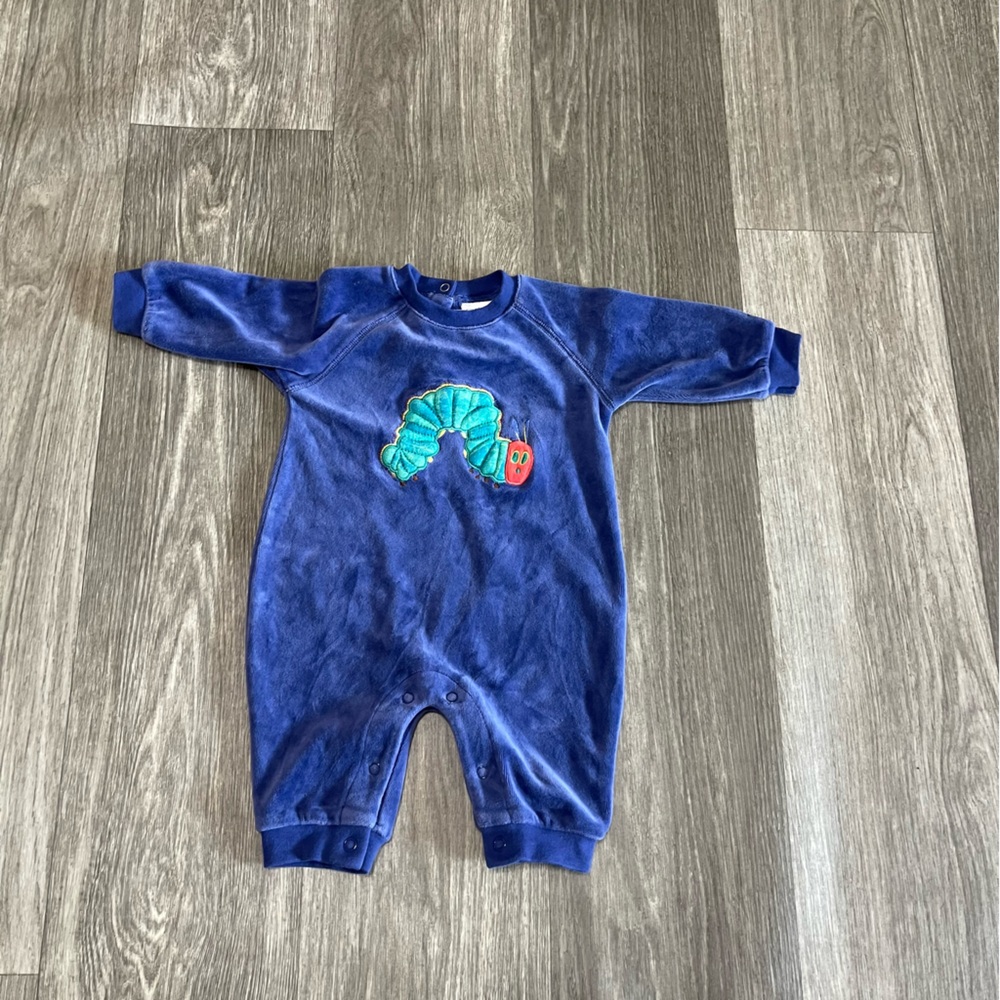Carter's Eric Carle The Very Hungry Caterpillar Velour Romper